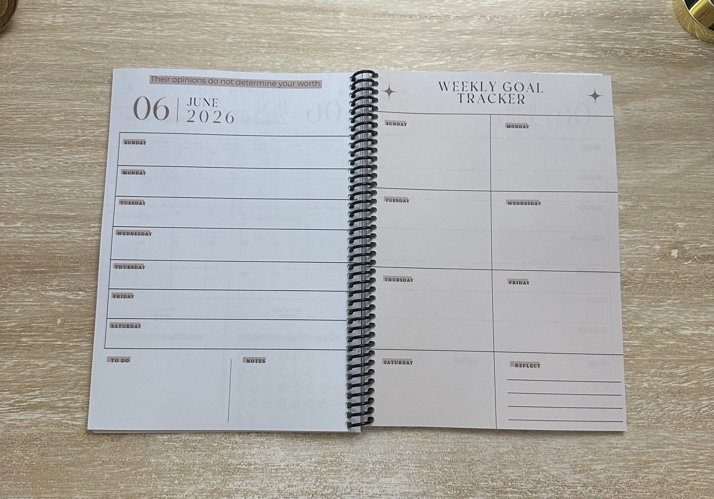 2026 Lifestyle Planner - Chocolate Silk