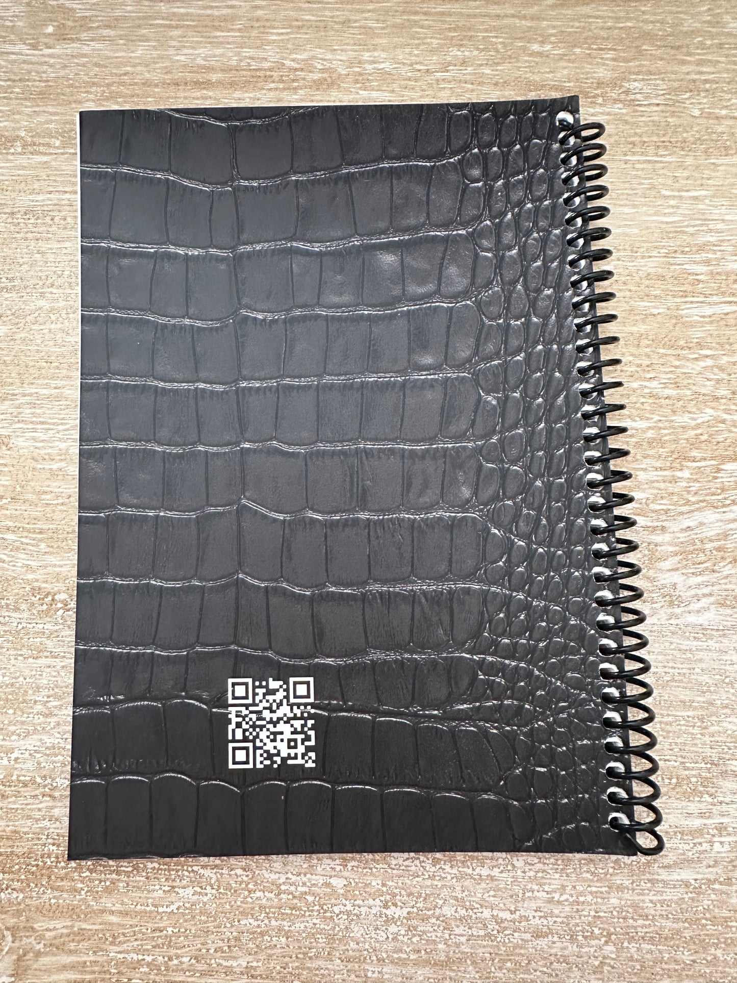 Black Alligator Notebook
