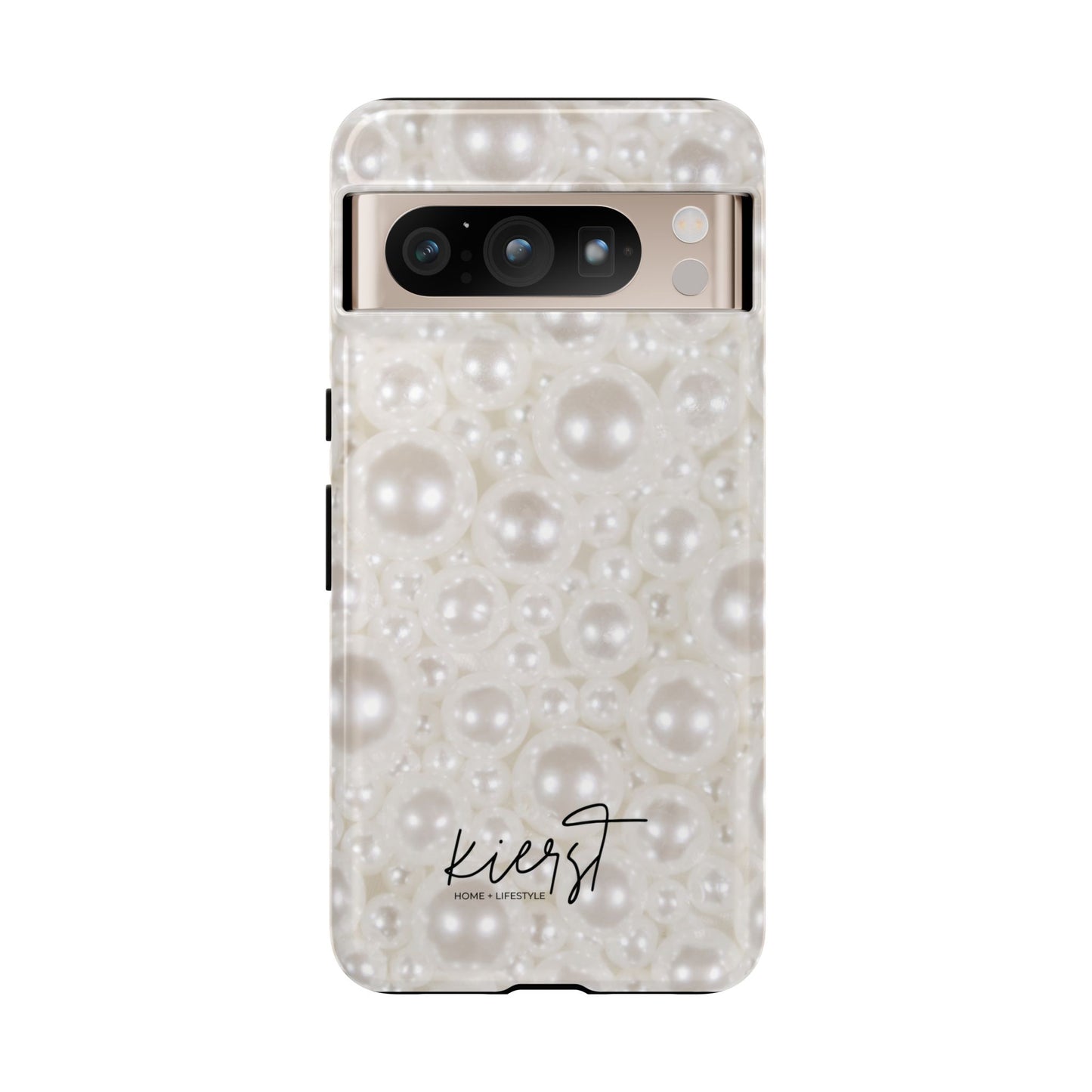 Various Pearls Google Pixel Case | Refined Shine Everyday Style