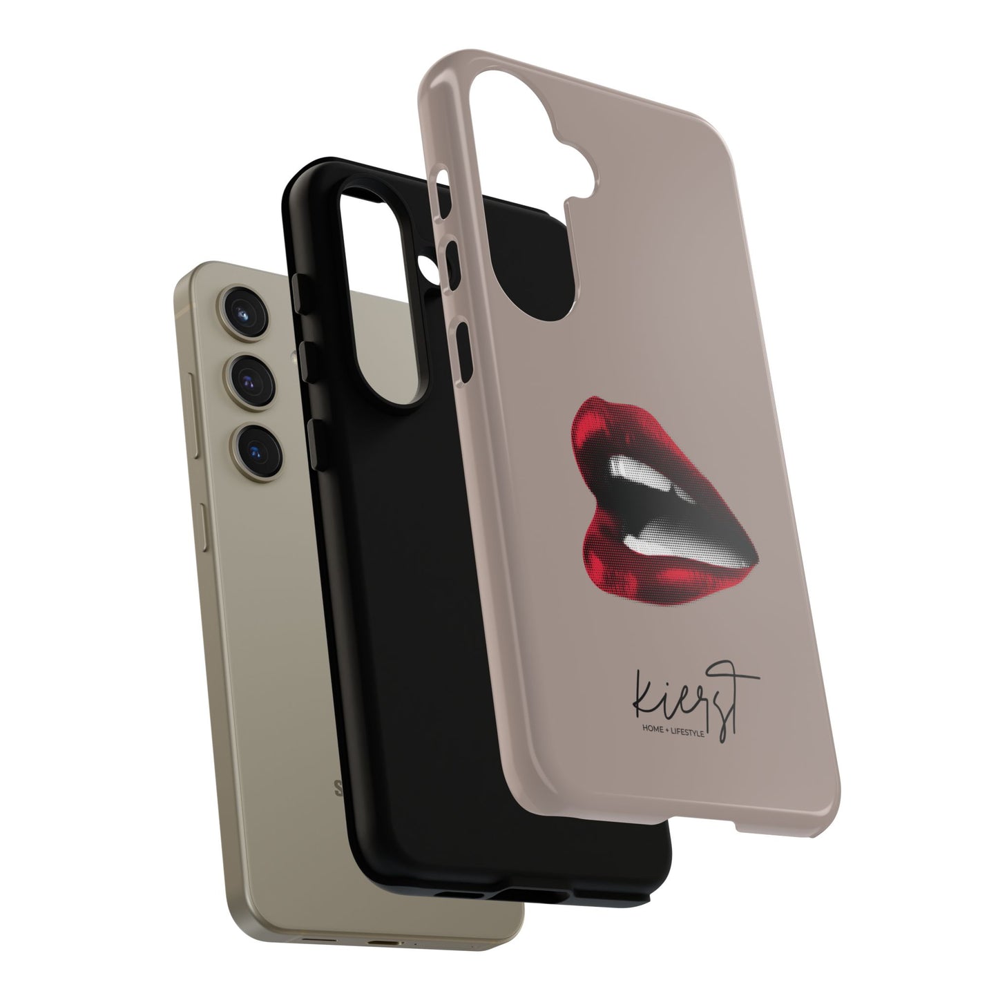 Retro Red Lips Samsung Galaxy Case | Pop Art, Luxe Feel