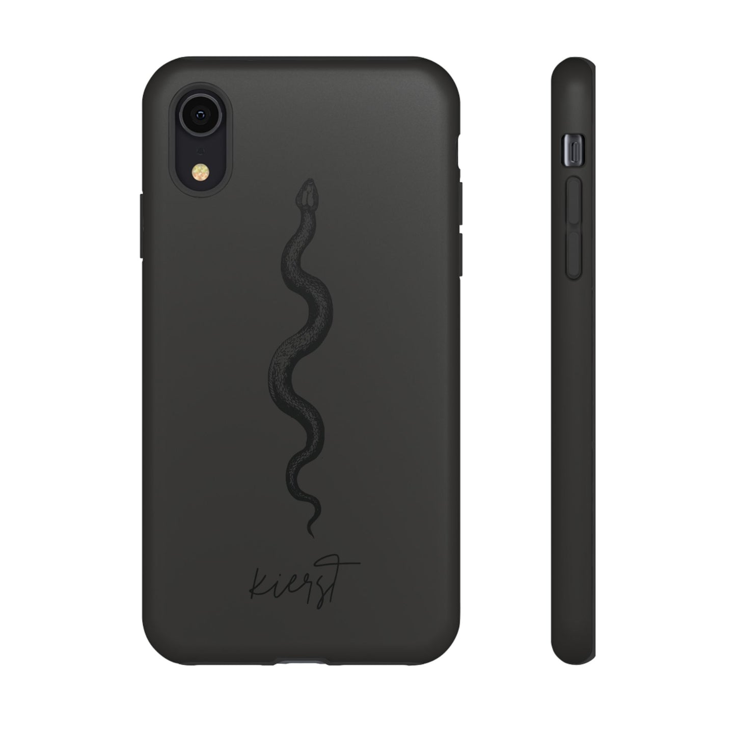 Long Black Snake iPhone Case | Subtle Edge, Quiet Power