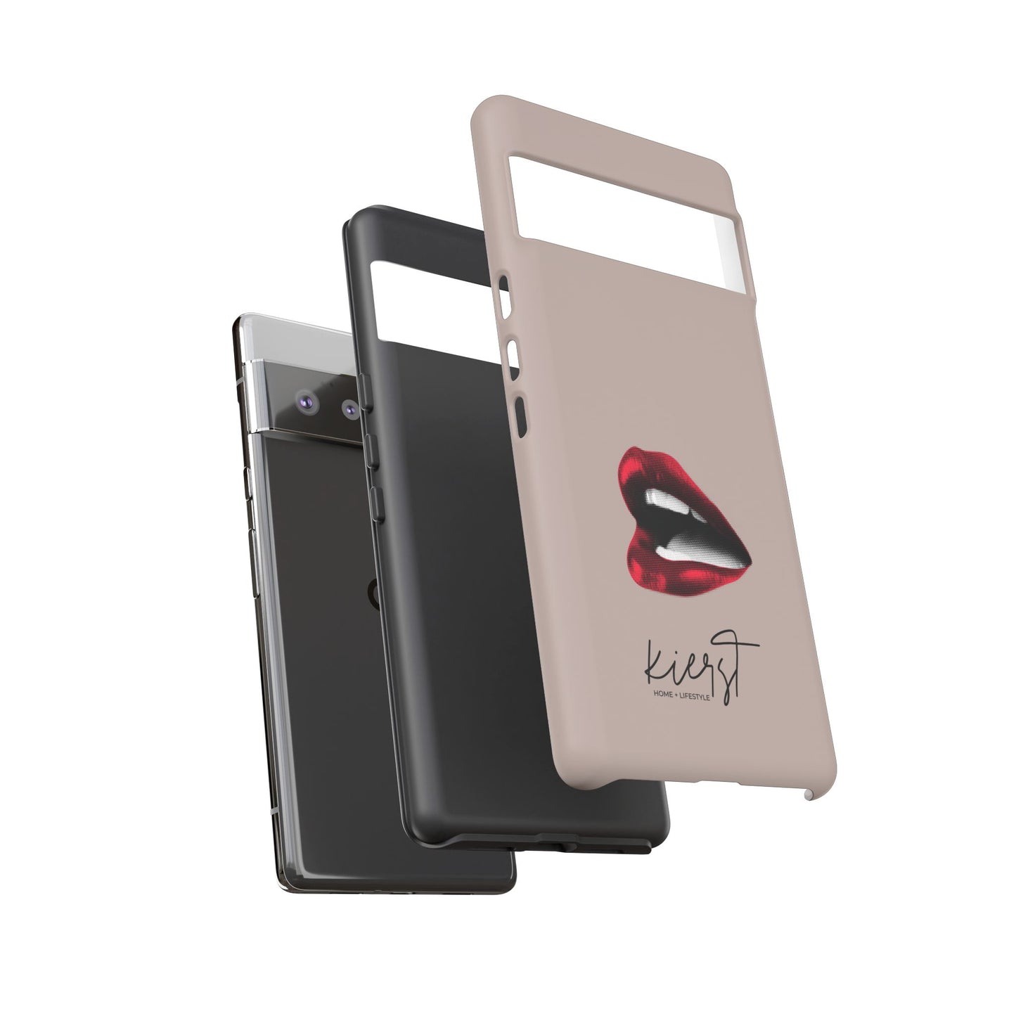 Retro Red Lips Google Pixel Case | Bold Design Meets Everyday Function