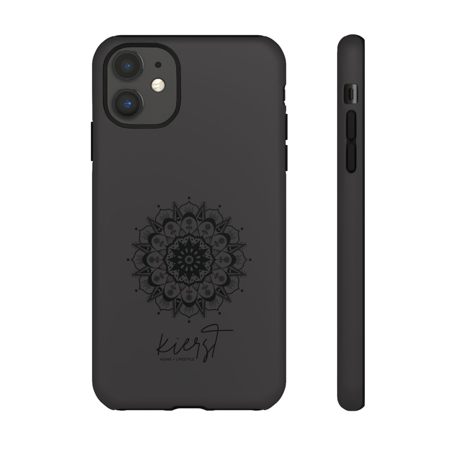 Black Mandala iPhone Case | Refined Calm in Every Curve