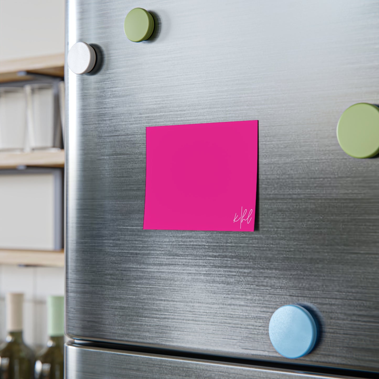 kierst Signature Hot Pink Post-it® Note Pad | Vibrant Sticky Notes for Bold Desks