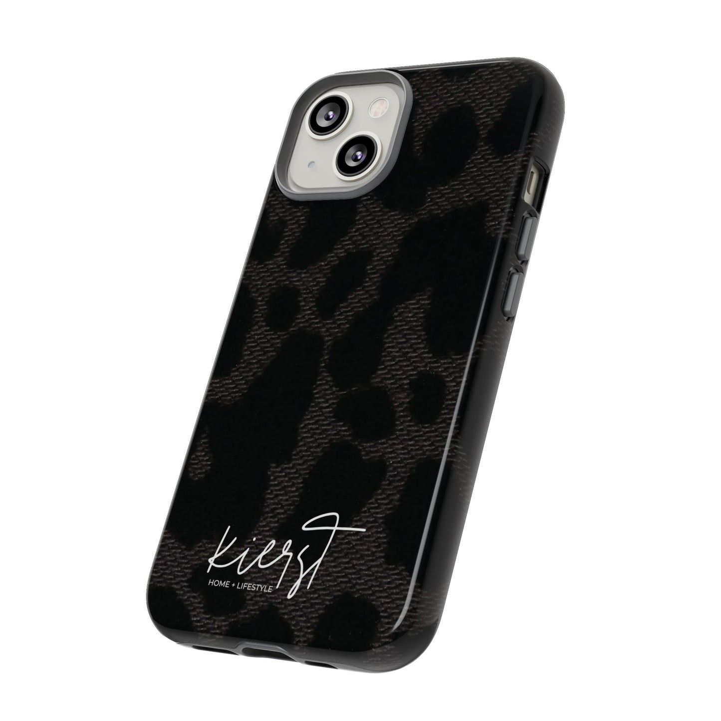 Black Leopard iPhone Case