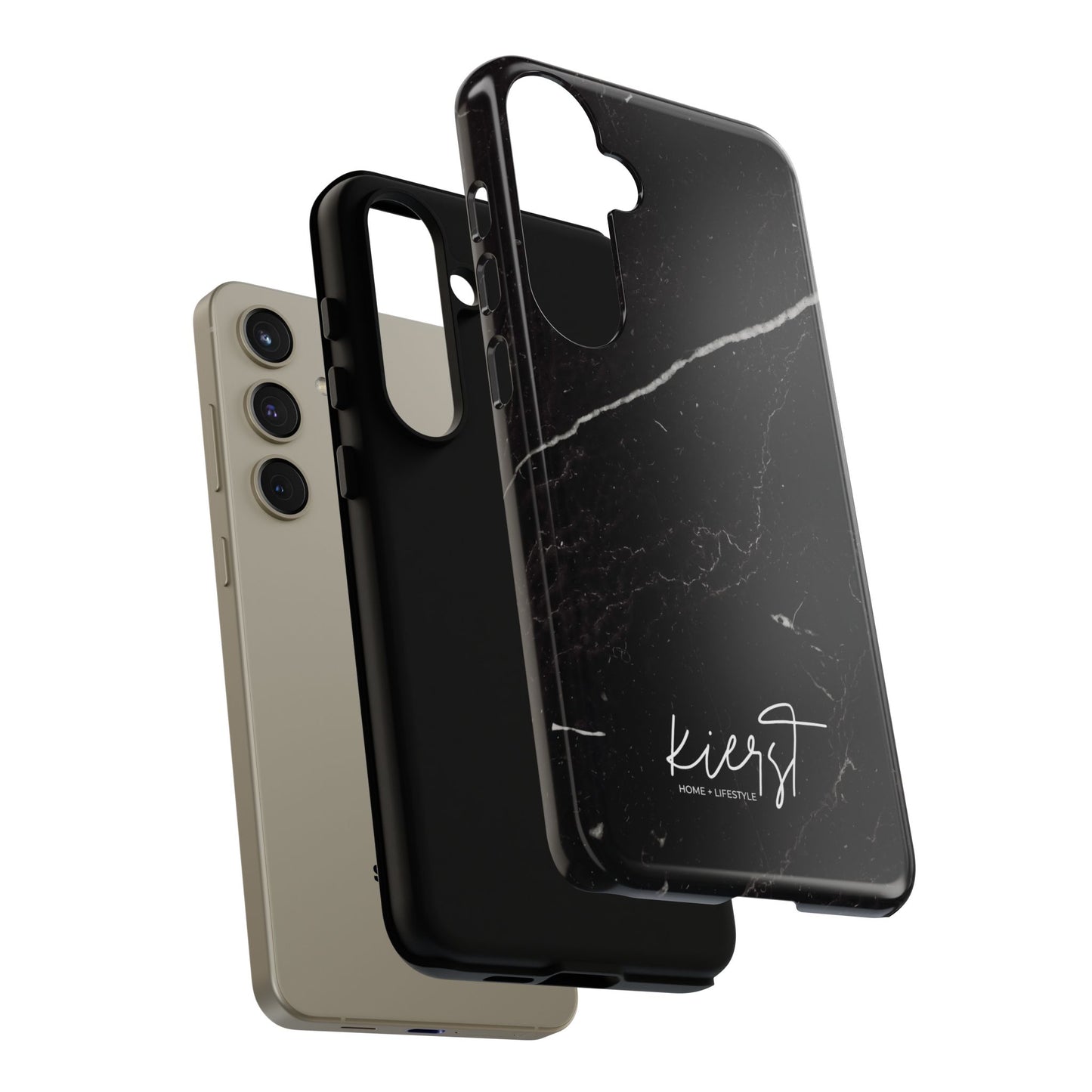 Black Marble Samsung Galaxy Phone Case | Elevated Protection Meets Timeless Design
