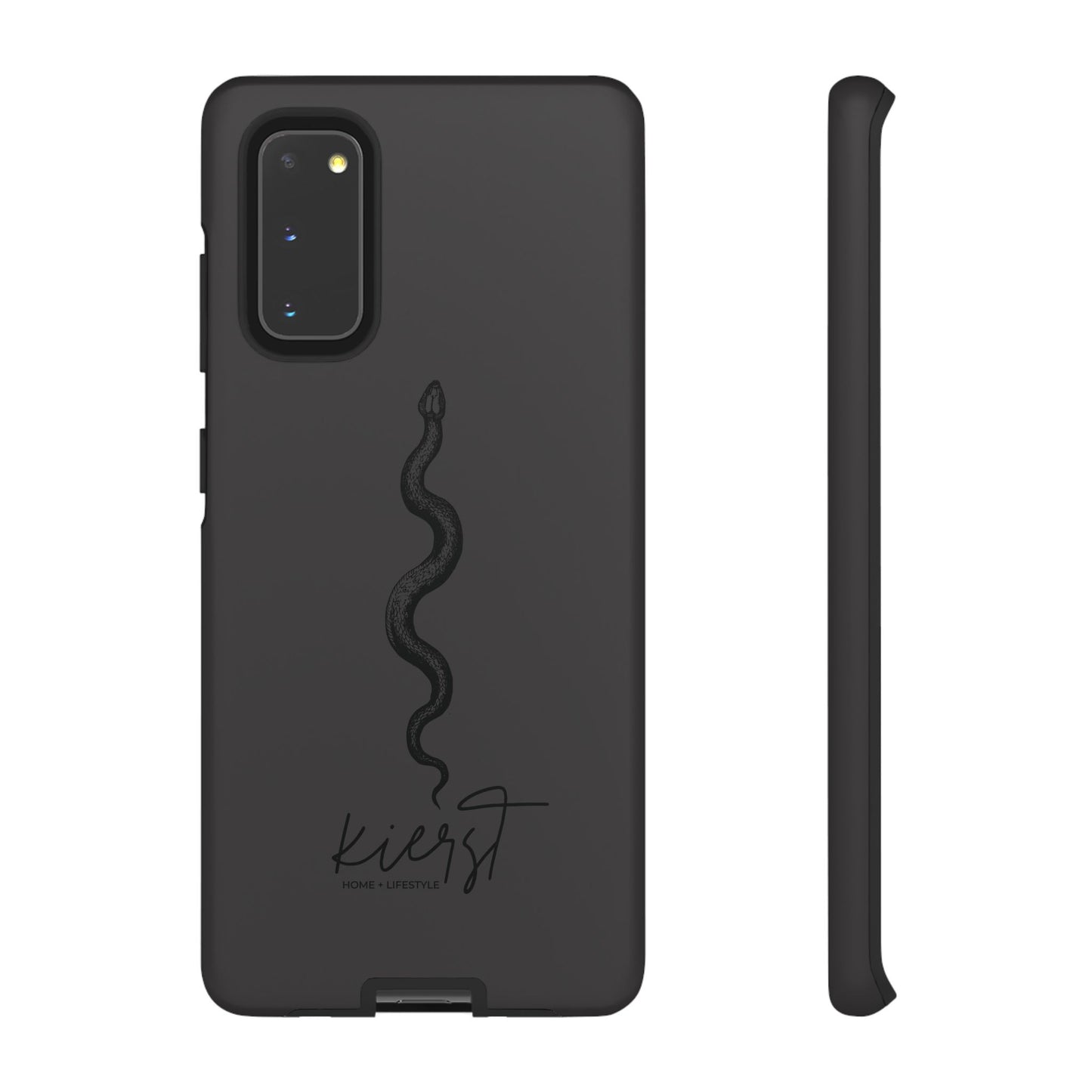 Long Black Snake Samsung Galaxy Phone Case | Power In The Subtleties