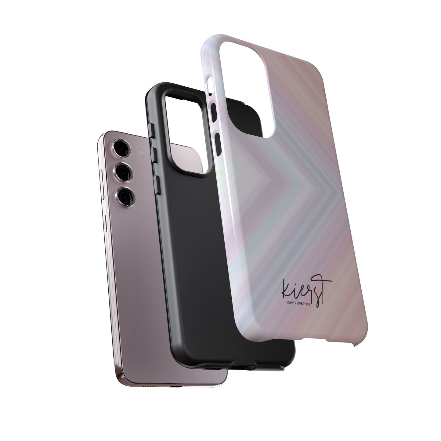 Pastel Arrows Samsung Galaxy Phone Case | Soft Geometry, Subtle Glow