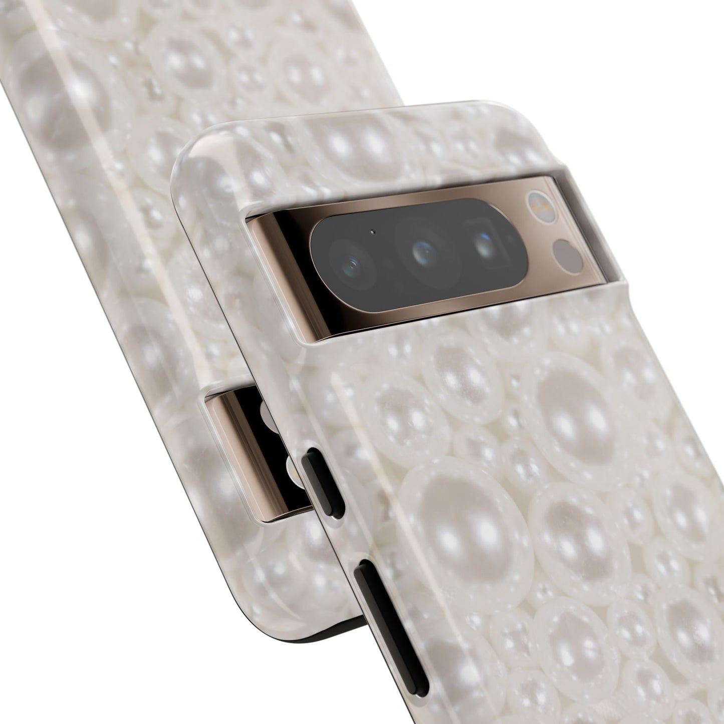 Various Pearls Google Pixel Case | Refined Shine Everyday Style