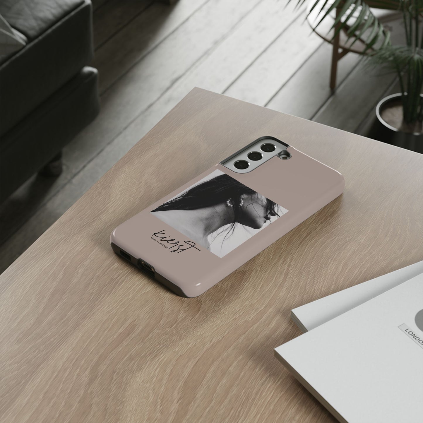Monochrome Muse Samsung Galaxy Case | A portrait of quiet luxury