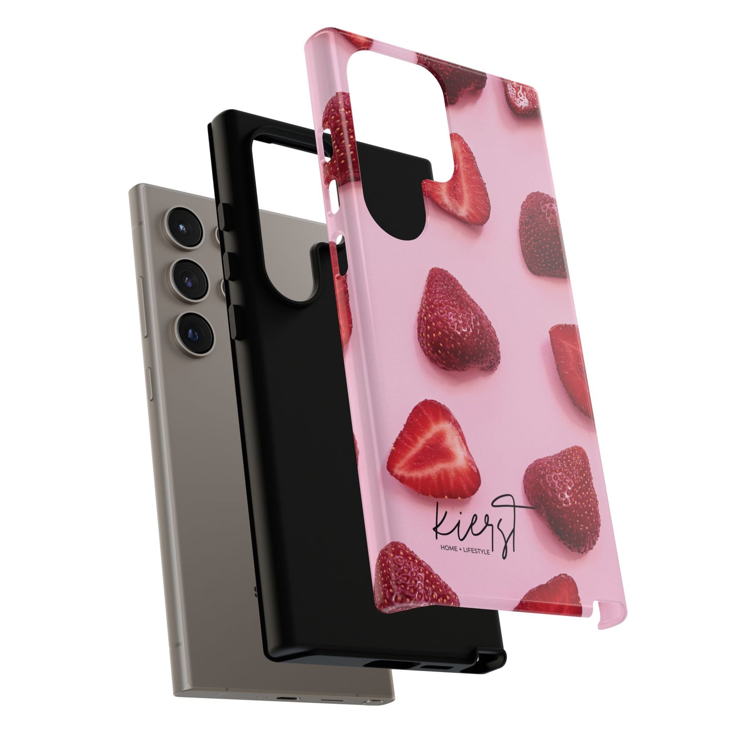 Strawberries Samsung Galaxy Phone Case | A Juicy Pop of Playfulness Meets Polished Design