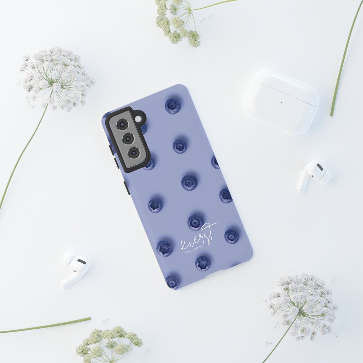 Blueberries Samsung Galaxy Case | Sweet, Subtle, and Unexpectedly Luxe