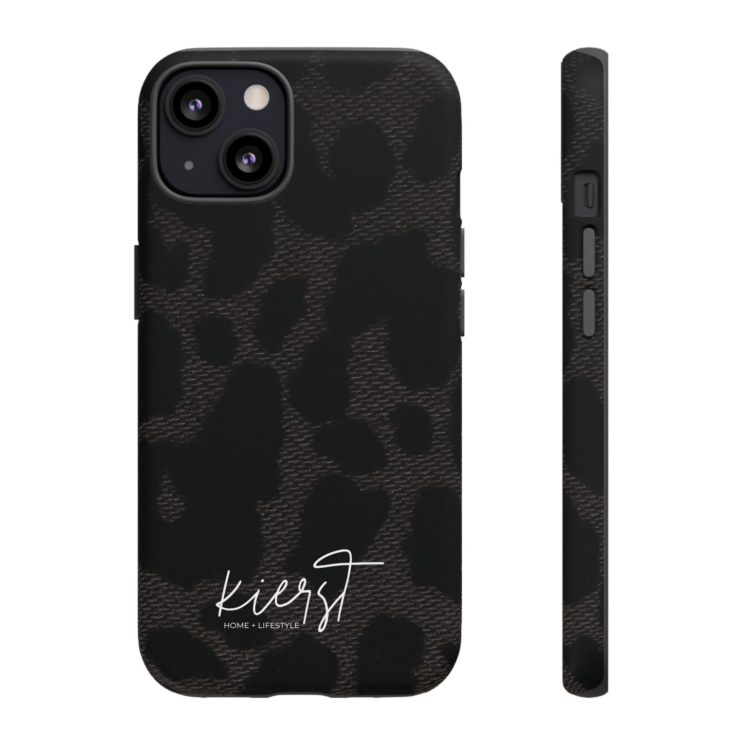 Black Leopard iPhone Case