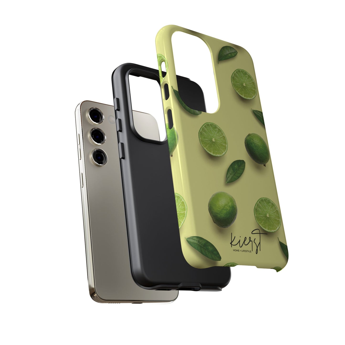 Limes Samsung Galaxy Phone Case | A Zesty Pop of Citrus and Style