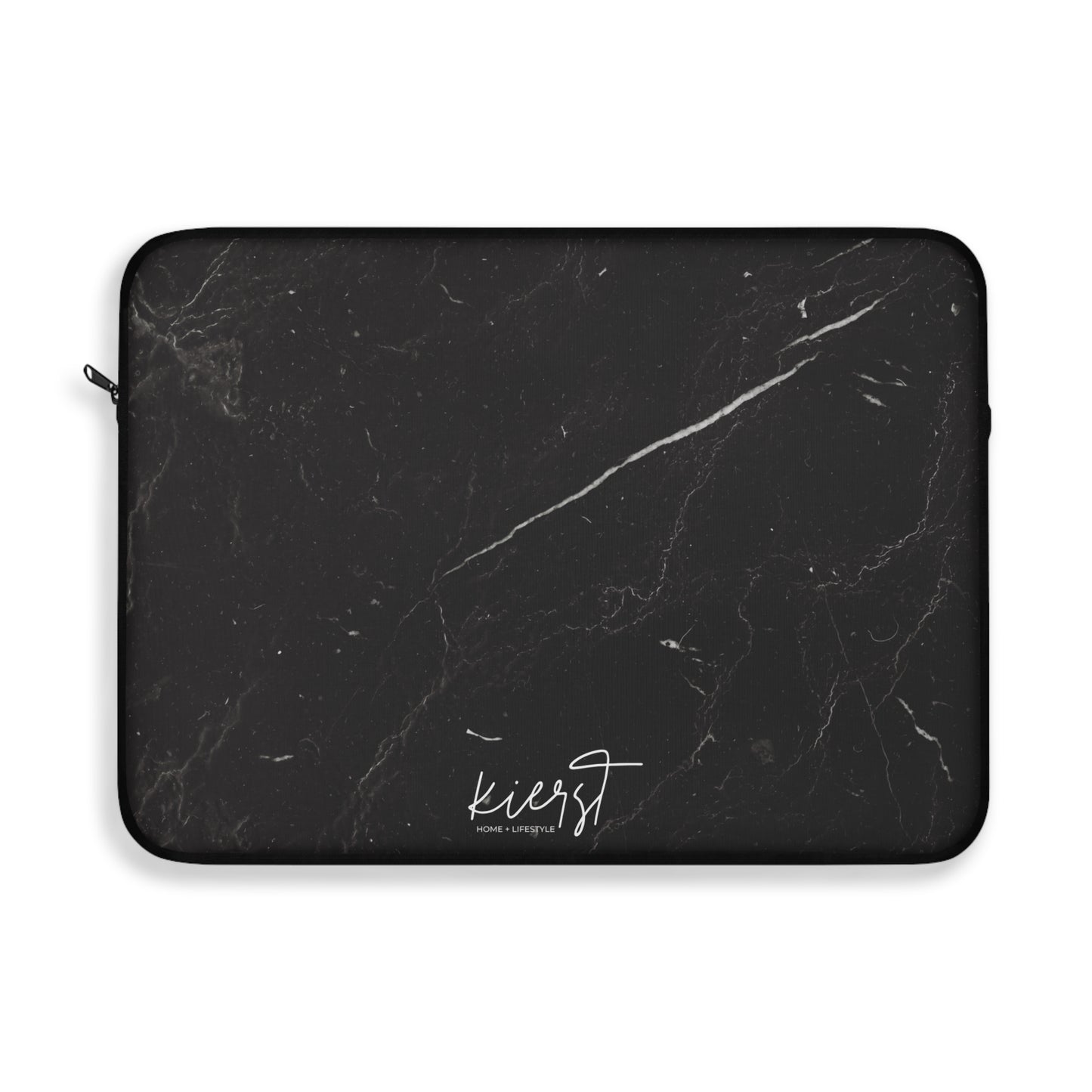 Black Marble Laptop Sleeve | Sleek + Sophisticated Protection