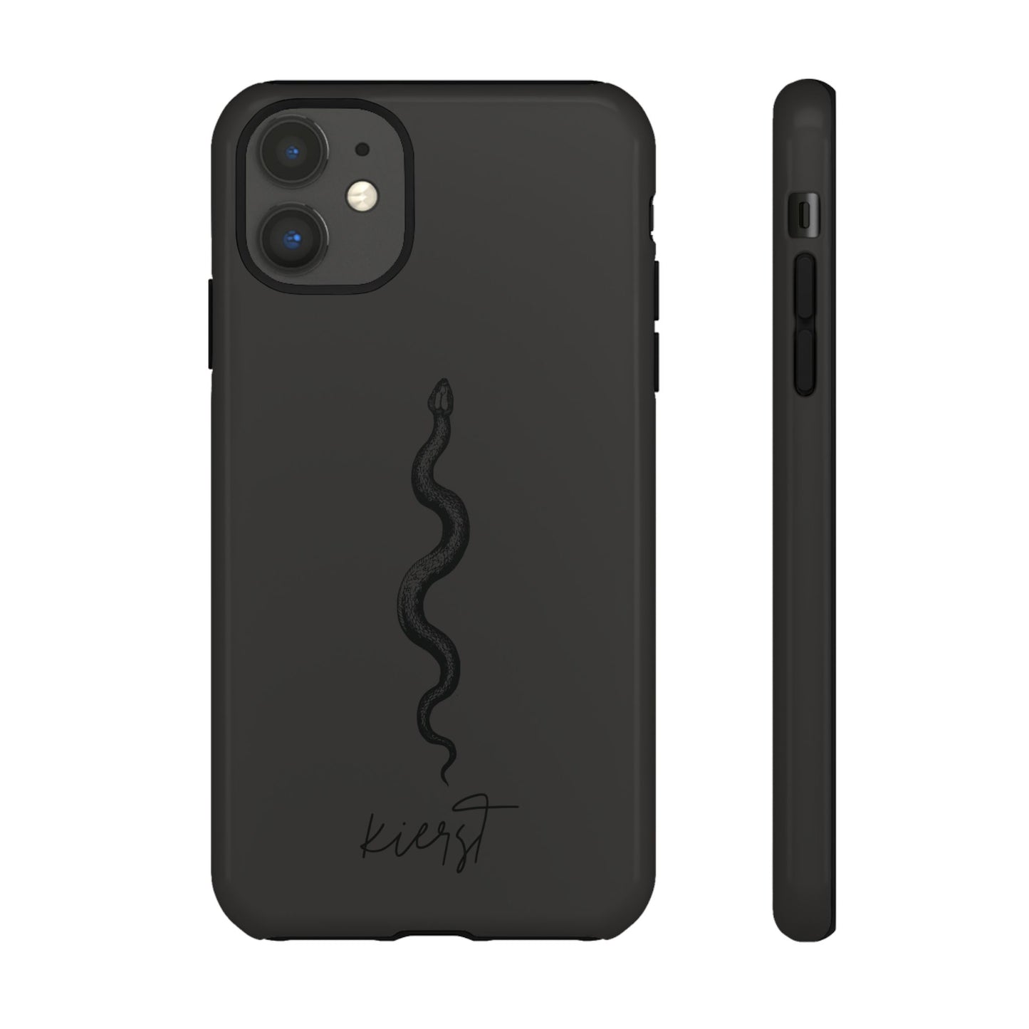 Long Black Snake iPhone Case | Subtle Edge, Quiet Power