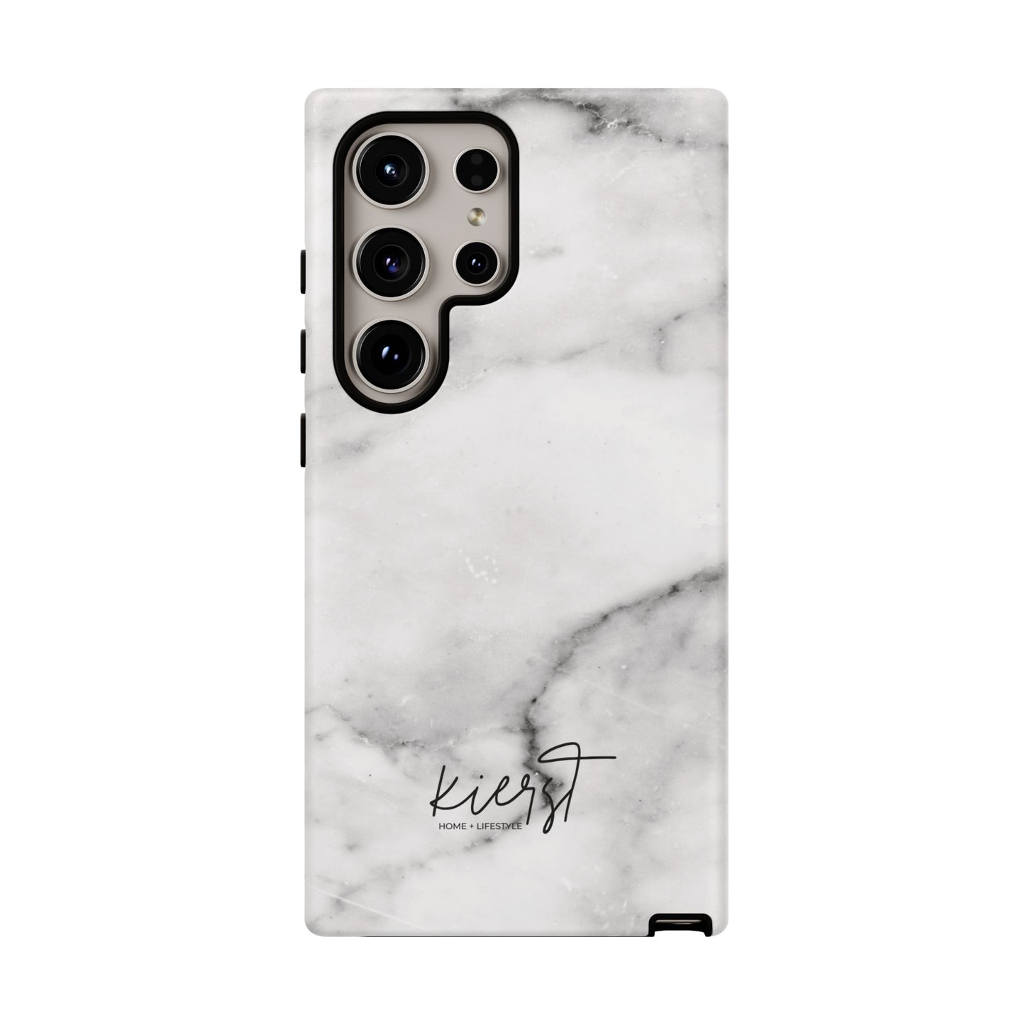 Lived-In White and Grey Marble Samsung Galaxy Case | Soft Strength, Redefined