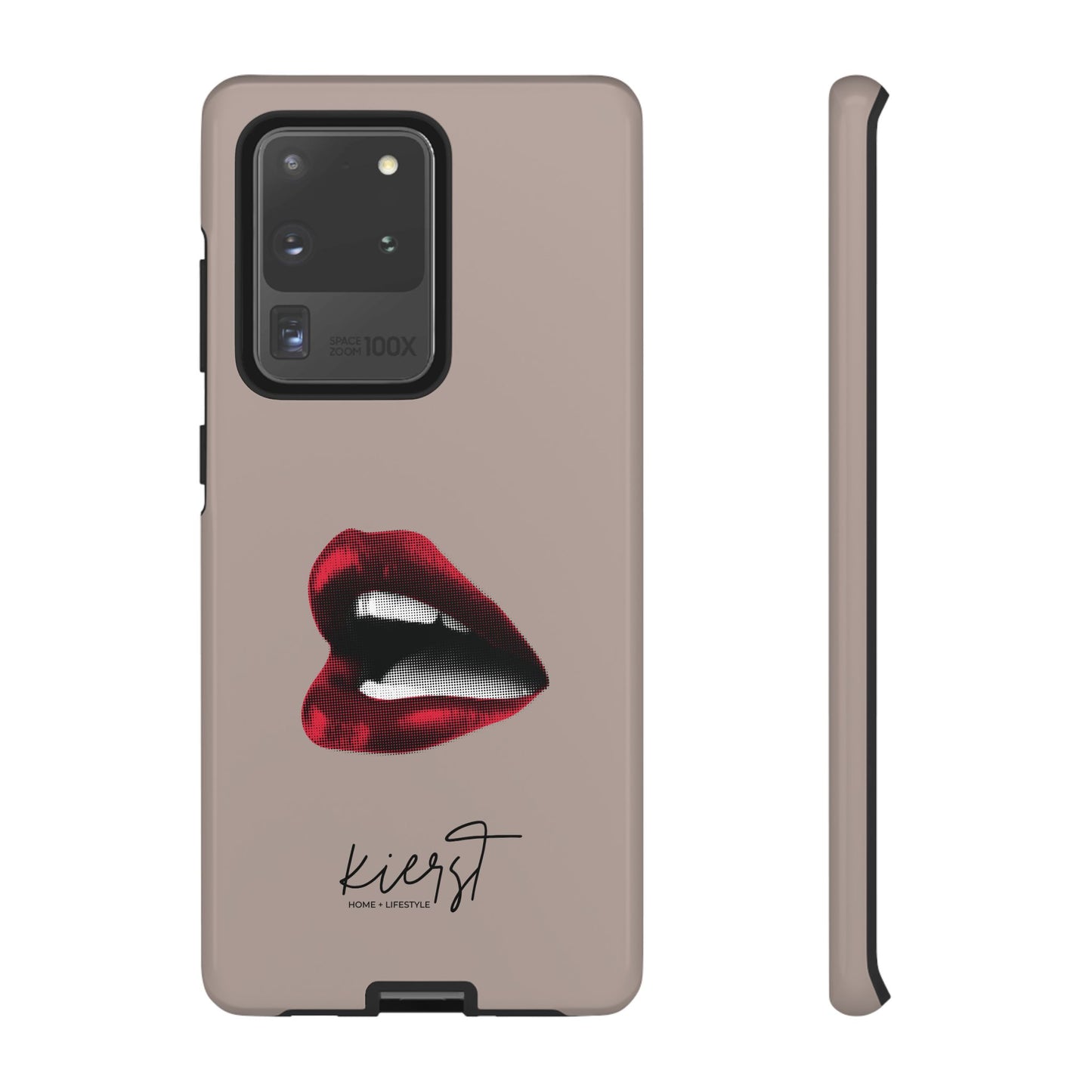 Retro Red Lips Samsung Galaxy Case | Pop Art, Luxe Feel