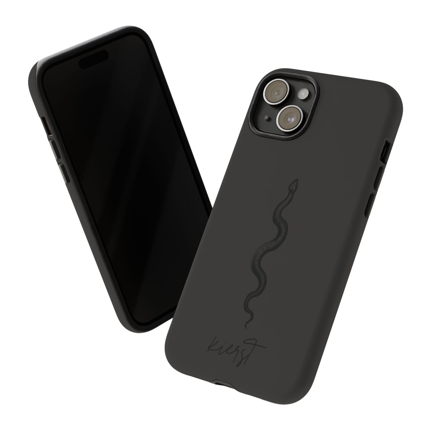 Long Black Snake iPhone Case | Subtle Edge, Quiet Power
