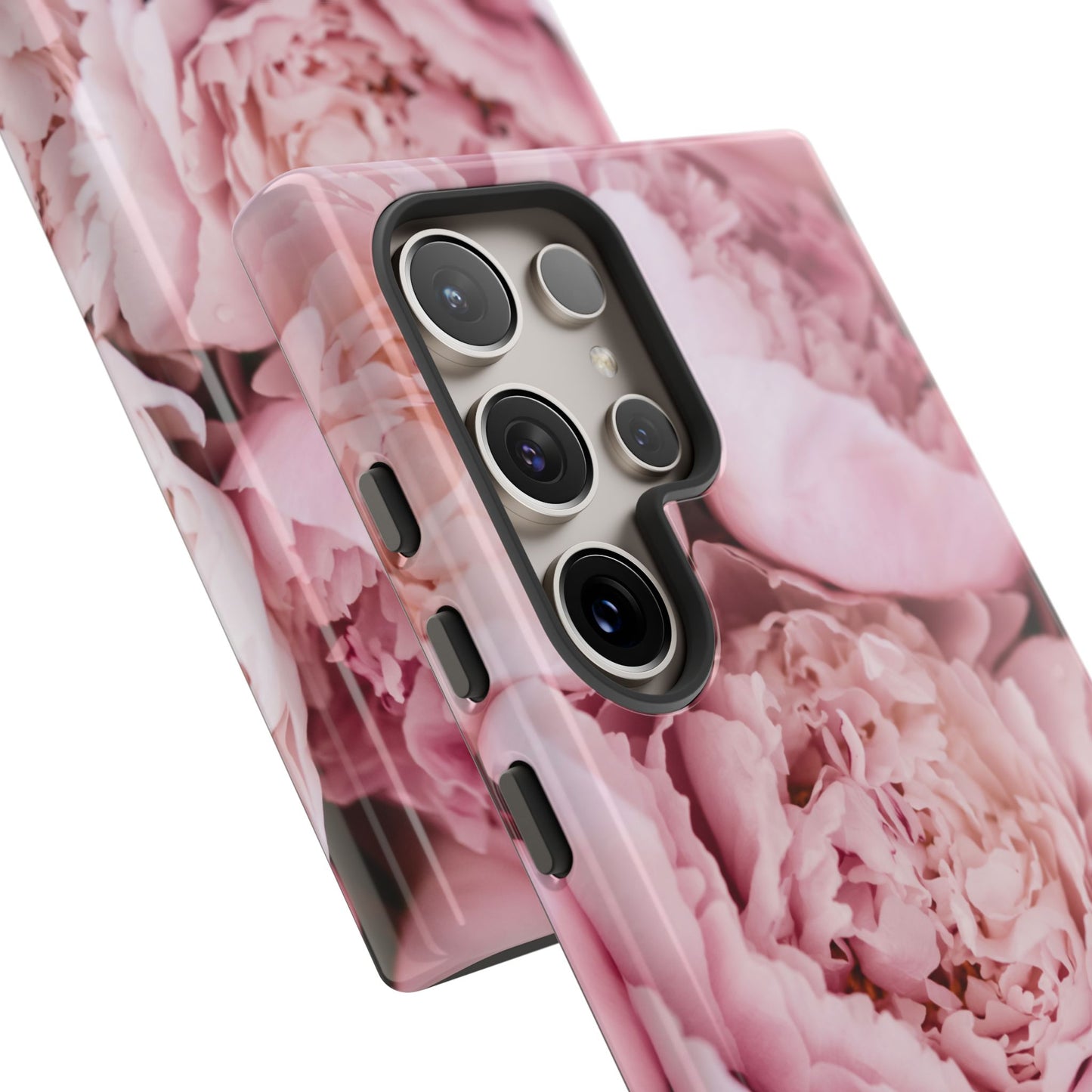Pink Peonies Samsung Galaxy Case | A Floral Moment Lasts Longer Than Fresh Stems