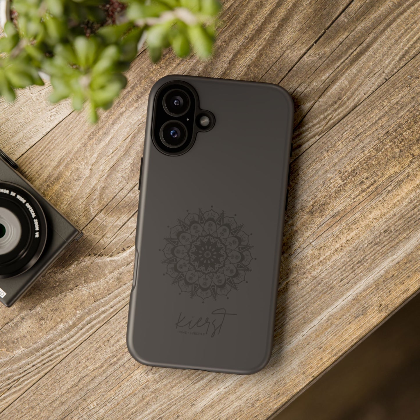 Black Mandala iPhone Case | Refined Calm in Every Curve