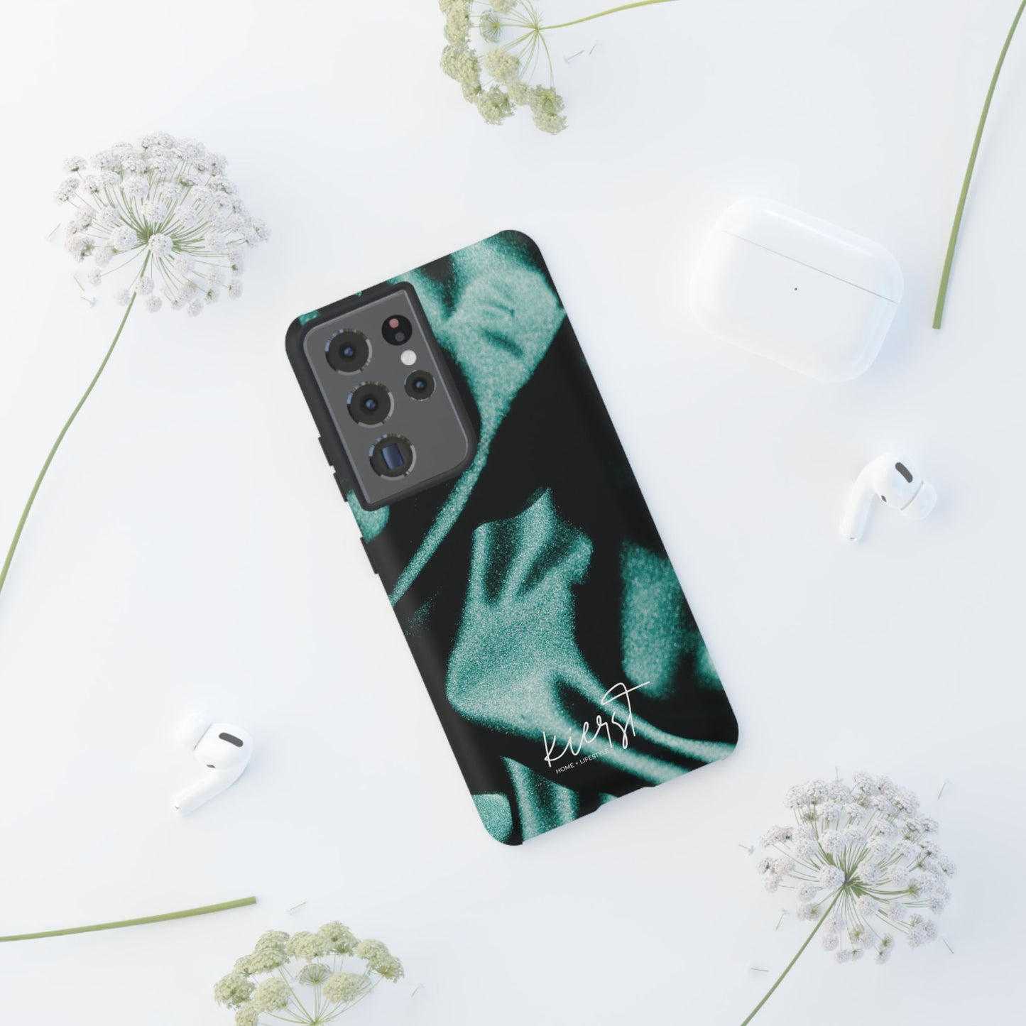 Emerald Silk Print Samsung Galaxy Case