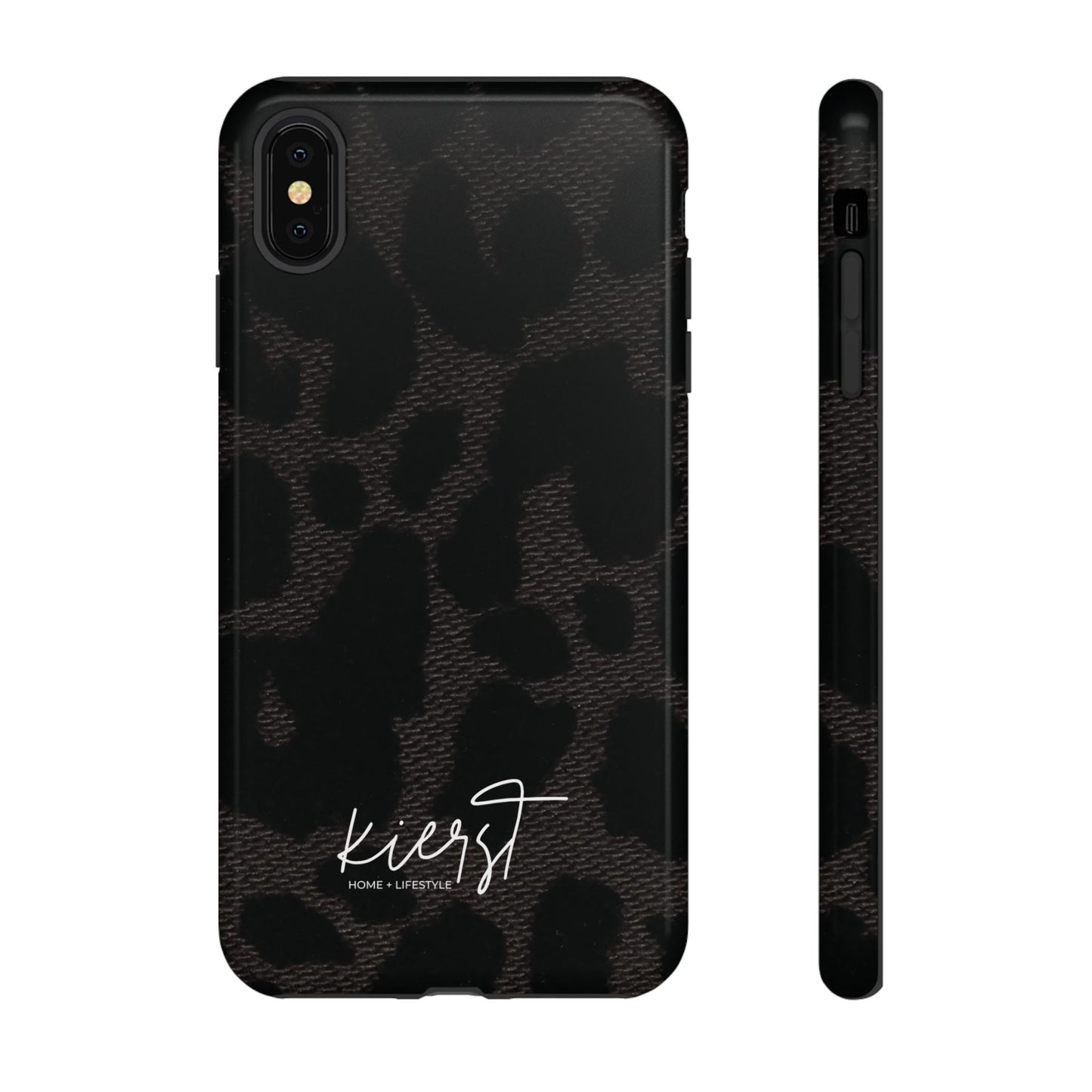 Black Leopard iPhone Case