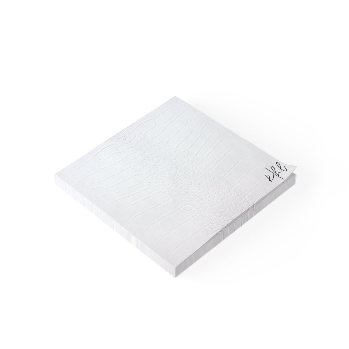 White Alligator Post-it® Note Pad