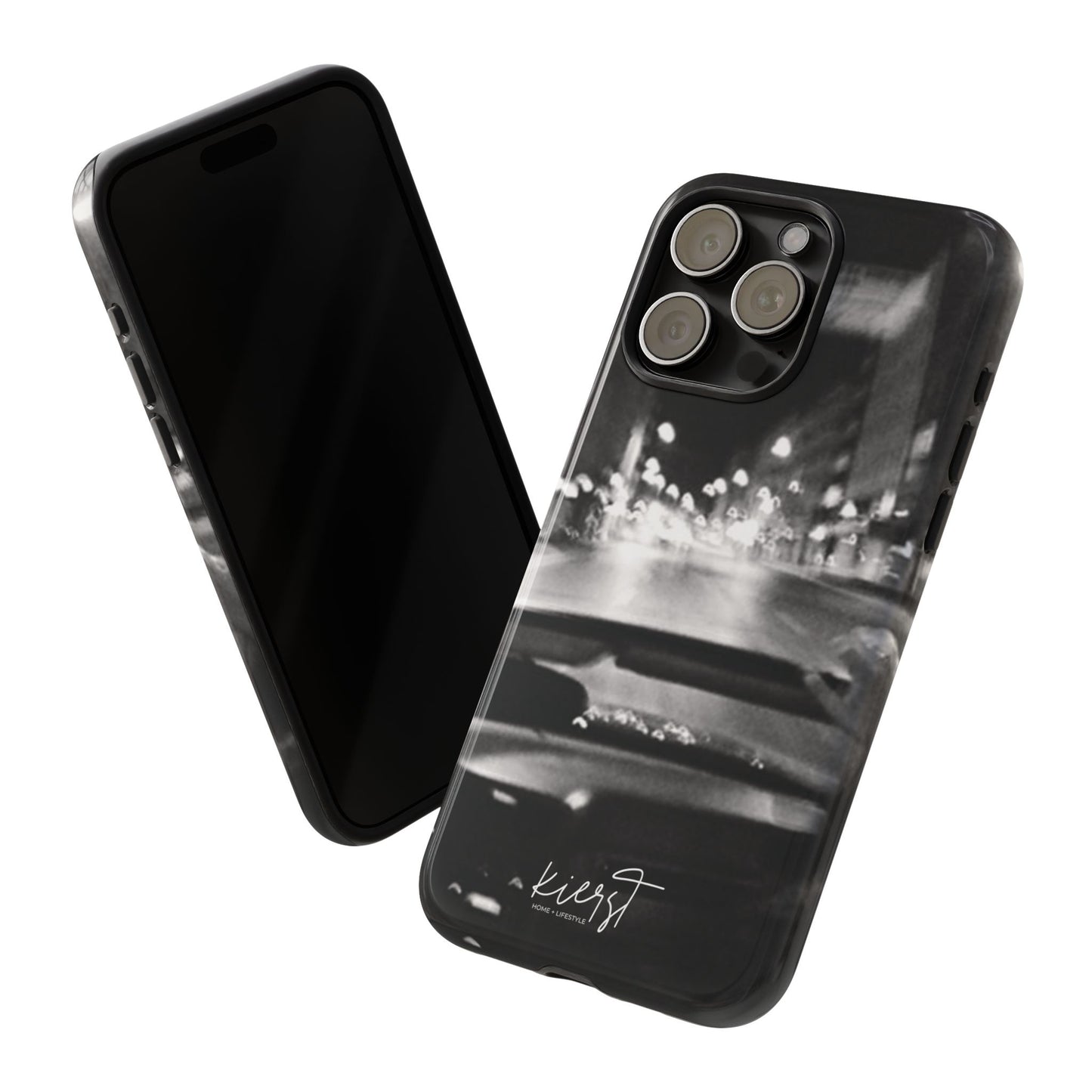 Faded Summer Nights iPhone Case | A Cinematic Blur of City Lights and Nostalgia