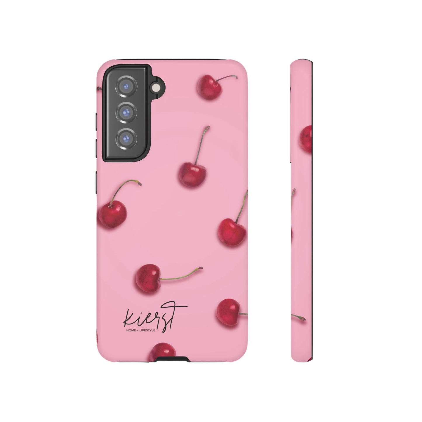 Cherries Samsung Galaxy Phone Case | Sweet Meets Sophisticated in This Standout Cover
