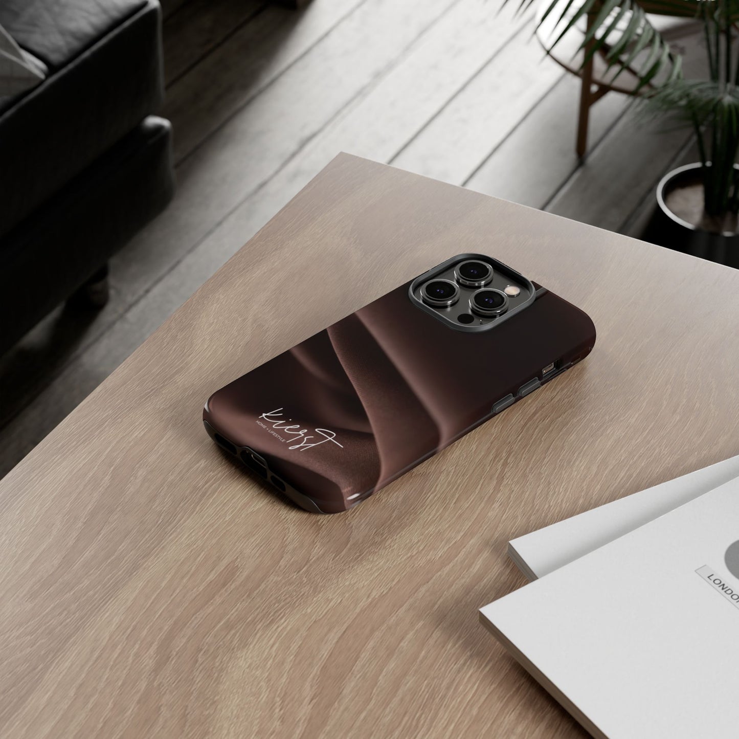 Chocolate Silk Print iPhone Case | Designed to Stand Out