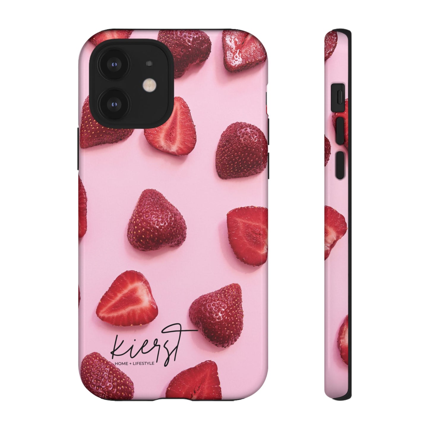 Strawberries iPhone Case | A Sweet Statement Rooted in Soft Luxury