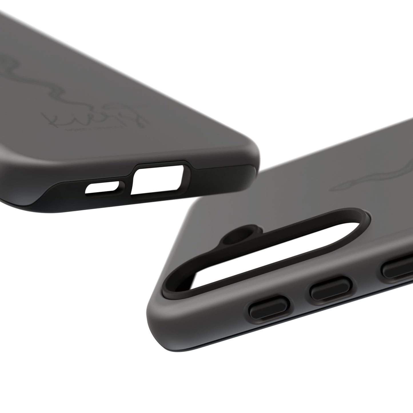 Long Black Snake Samsung Galaxy Phone Case | Power In The Subtleties