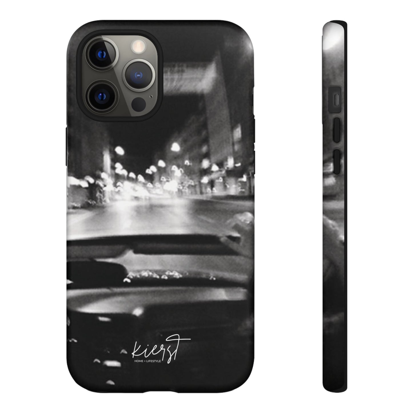 Faded Summer Nights iPhone Case | A Cinematic Blur of City Lights and Nostalgia
