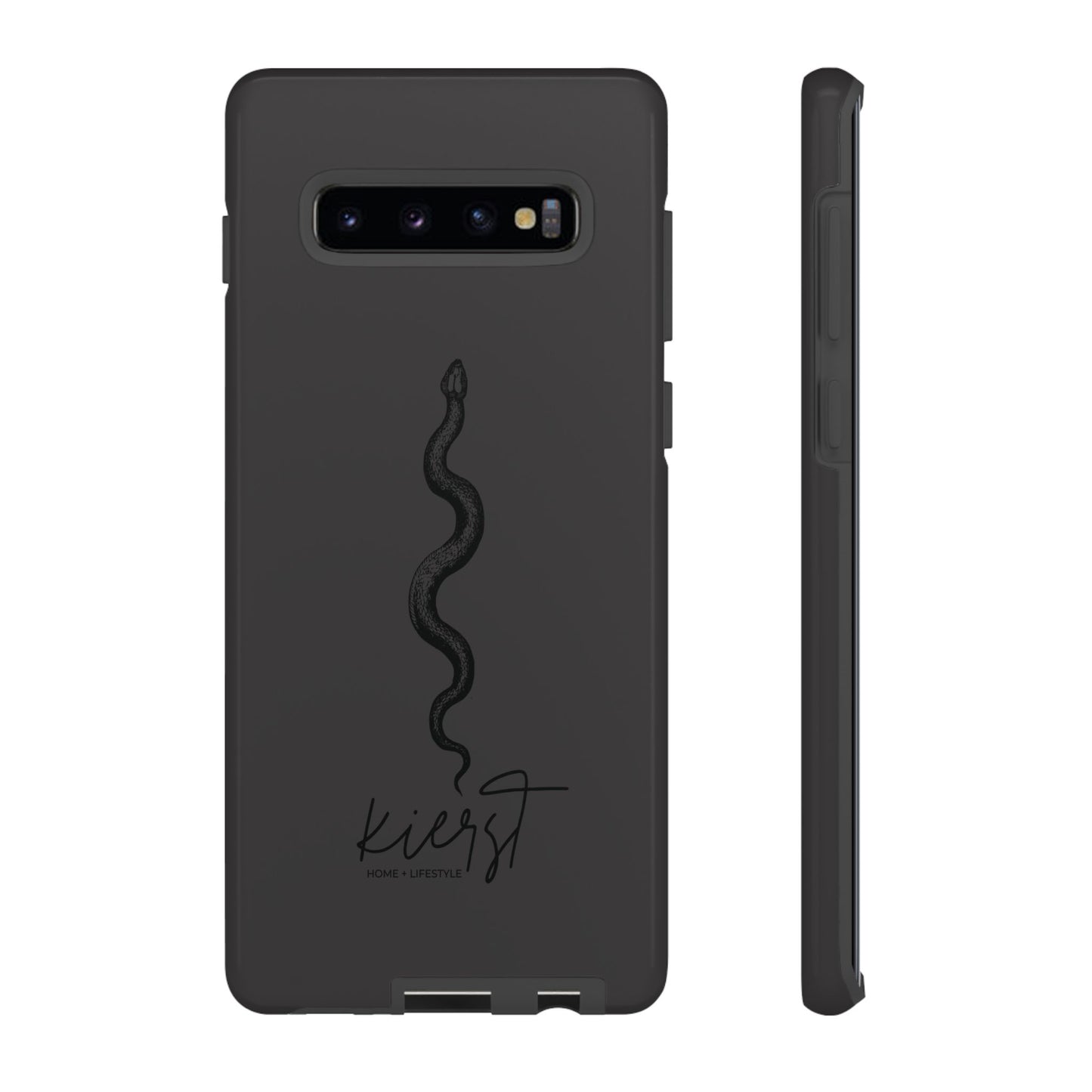 Long Black Snake Samsung Galaxy Phone Case | Power In The Subtleties