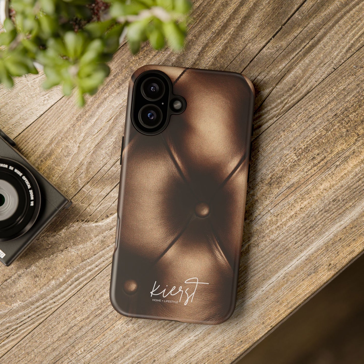 Bronze Tufted iPhone Case | Designed to Stand Out