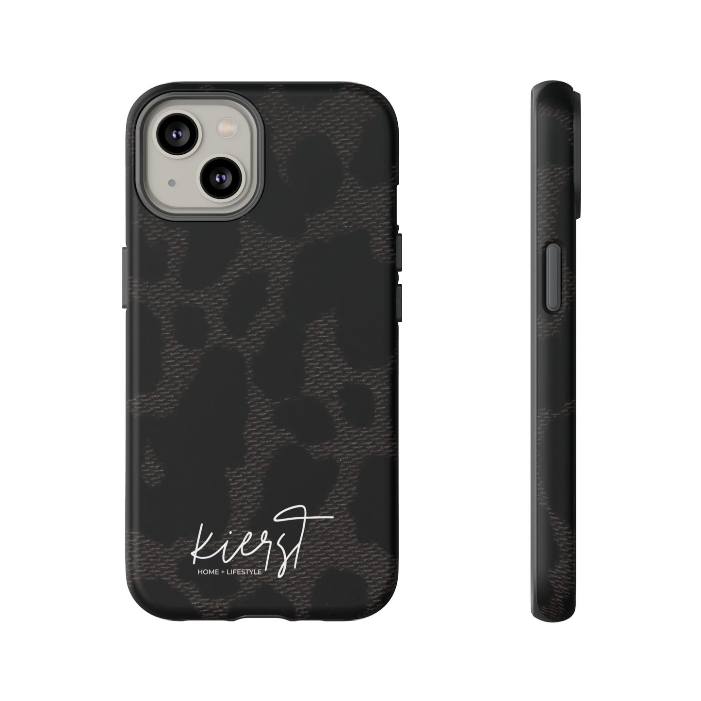 Black Leopard iPhone Case