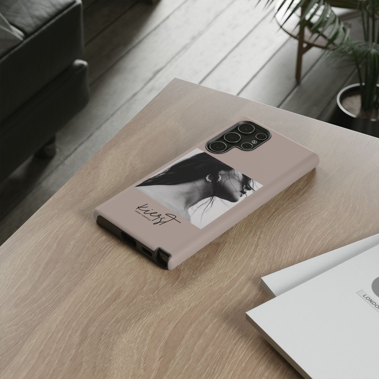 Monochrome Muse Samsung Galaxy Case | A portrait of quiet luxury