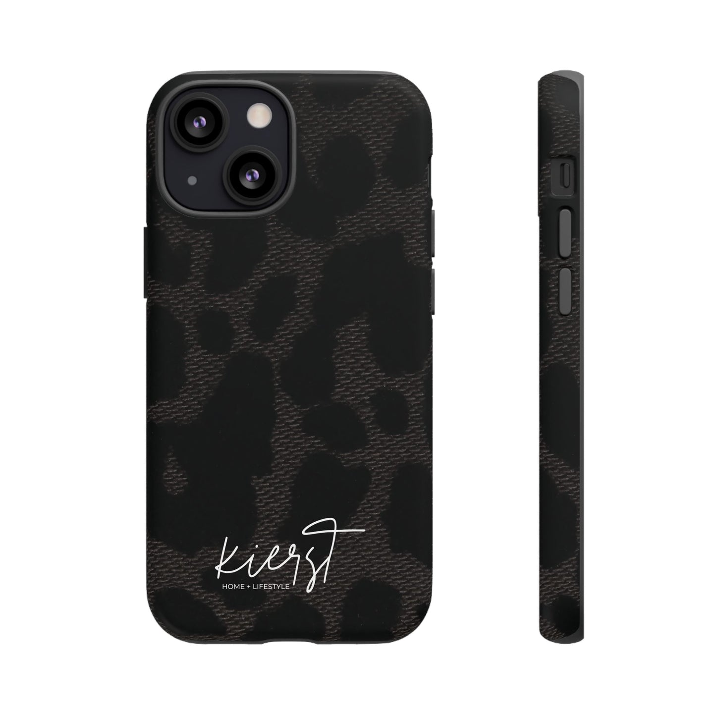 Black Leopard iPhone Case