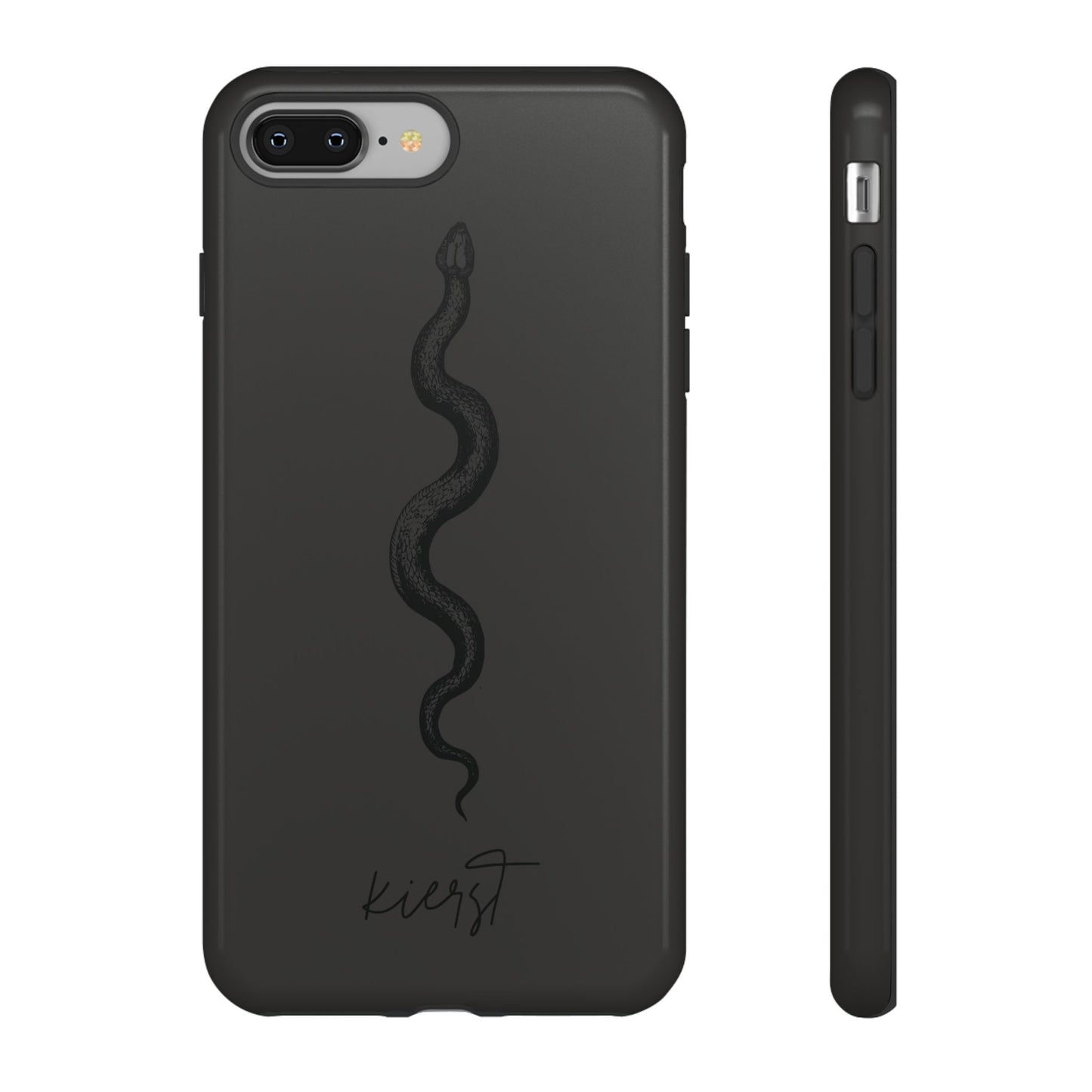 Long Black Snake iPhone Case | Subtle Edge, Quiet Power