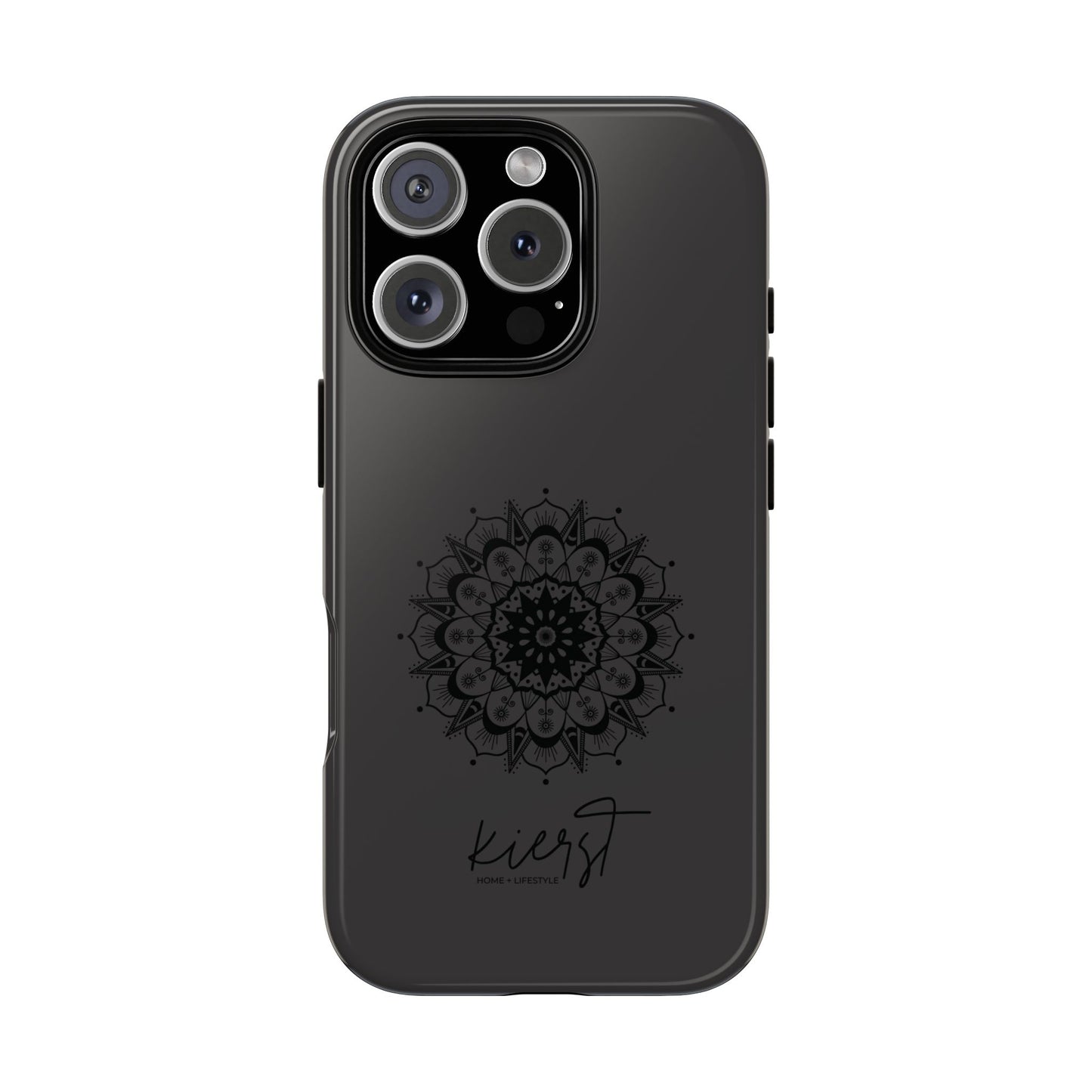 Black Mandala iPhone Case | Refined Calm in Every Curve