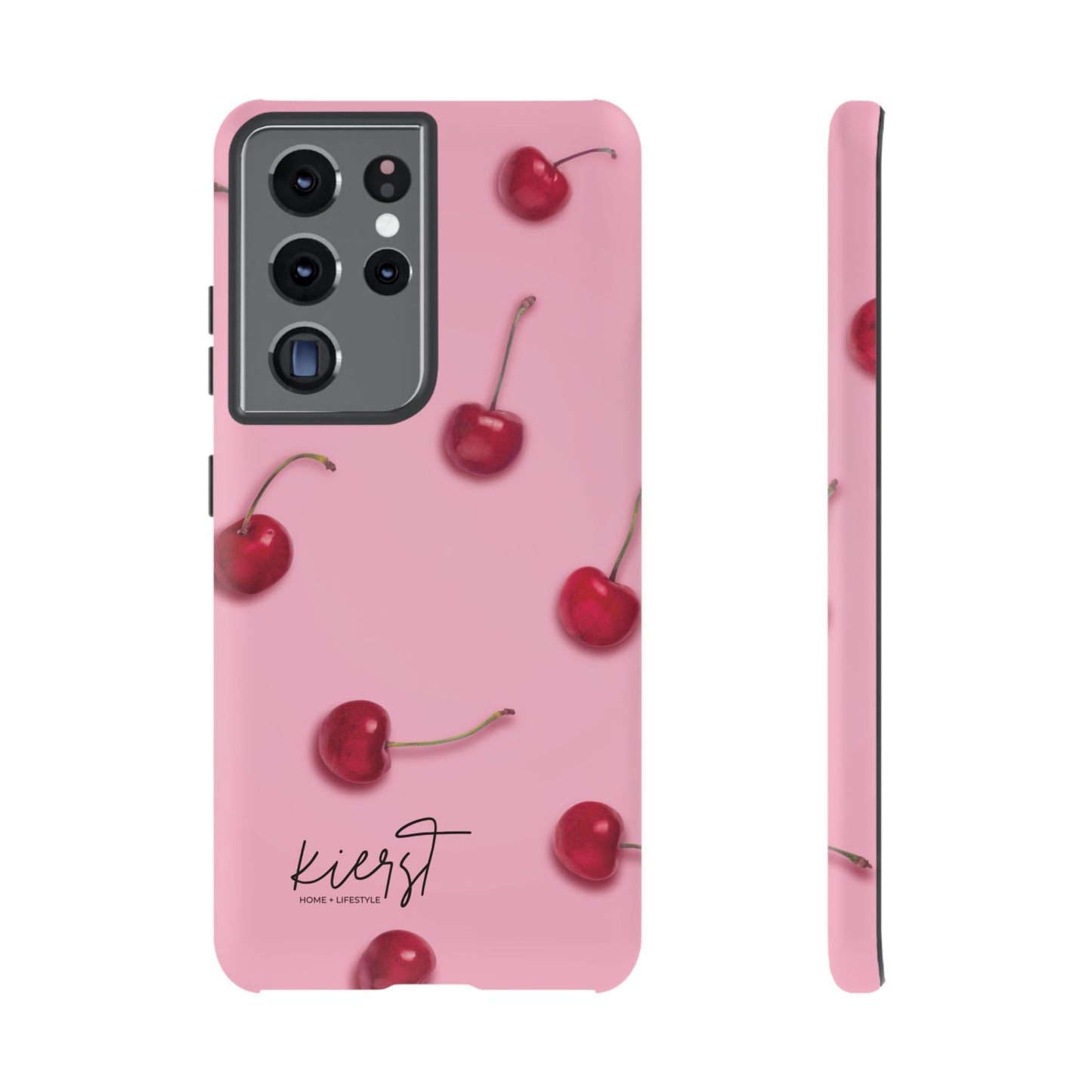 Cherries Samsung Galaxy Phone Case | Sweet Meets Sophisticated in This Standout Cover