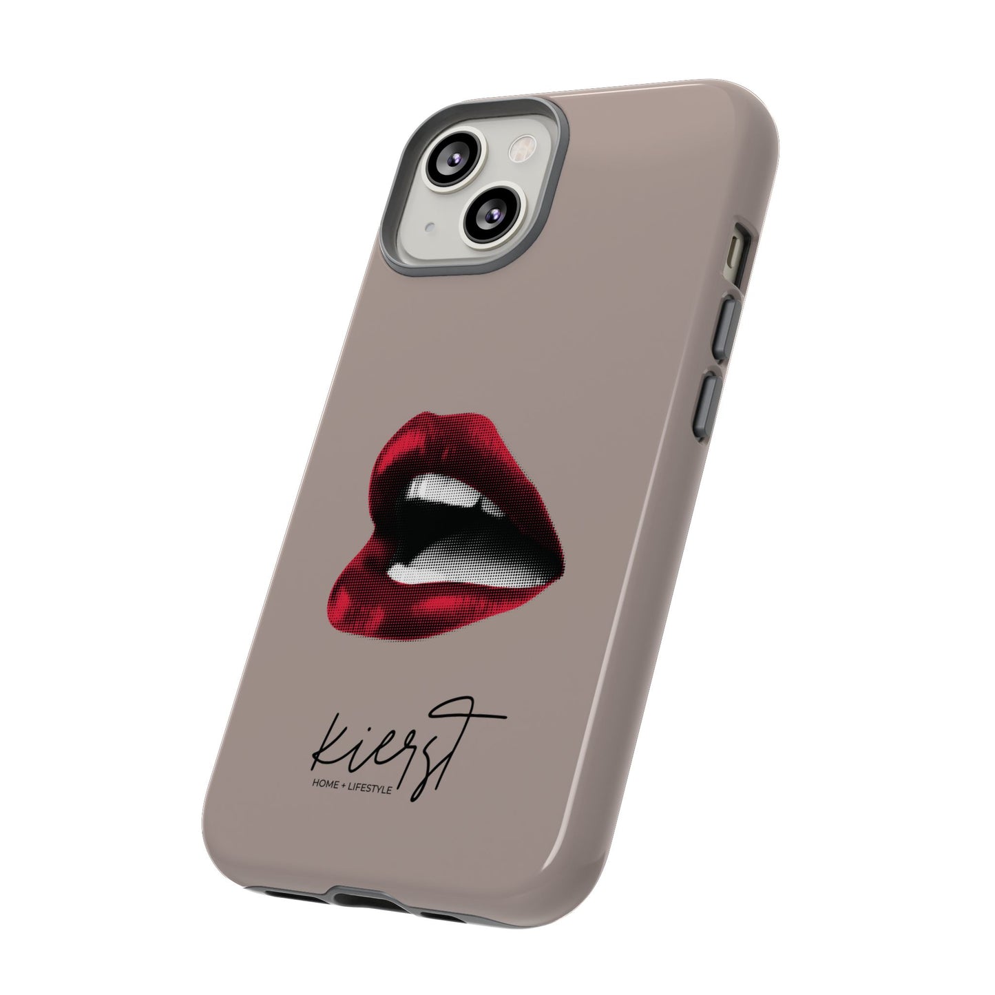 Retro Red Lips iPhone Case | Pop Art Meets Polished