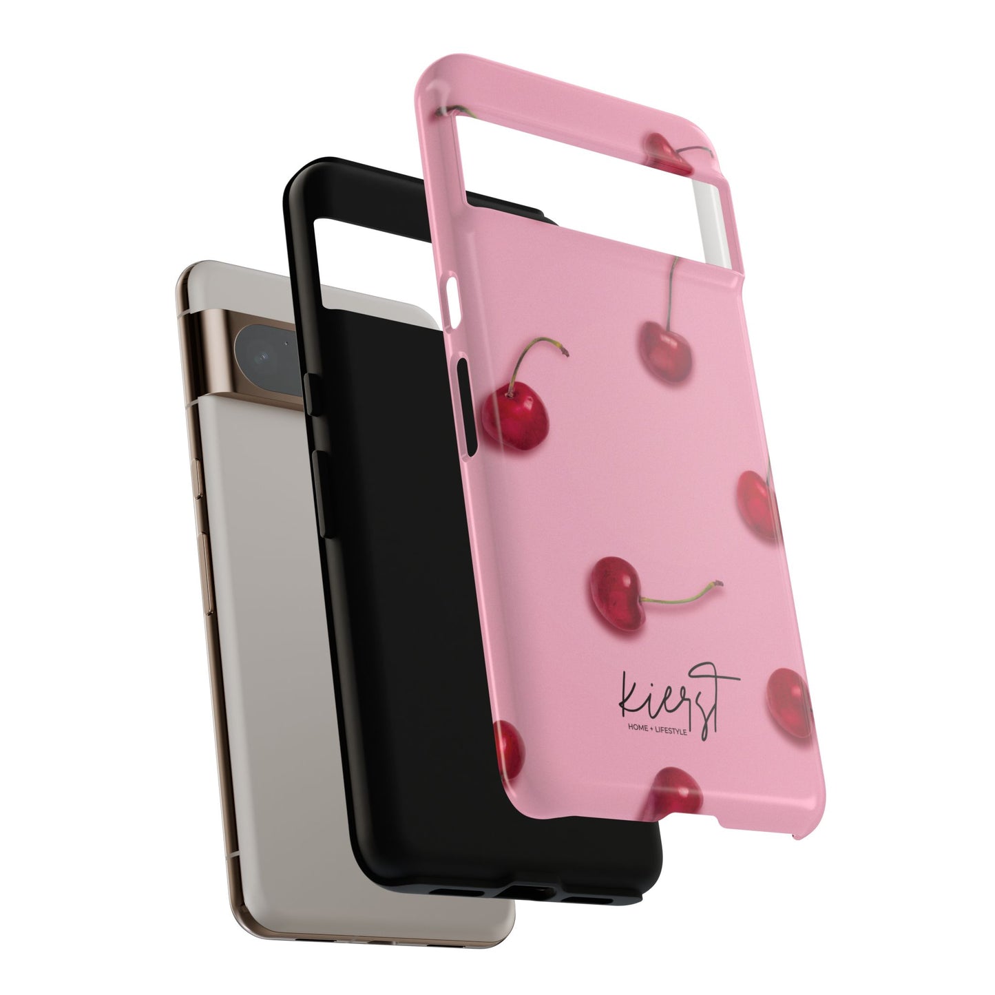 Cherries Google Pixel Case | Sweet Meets Bold in The Perfect Pop of Pink