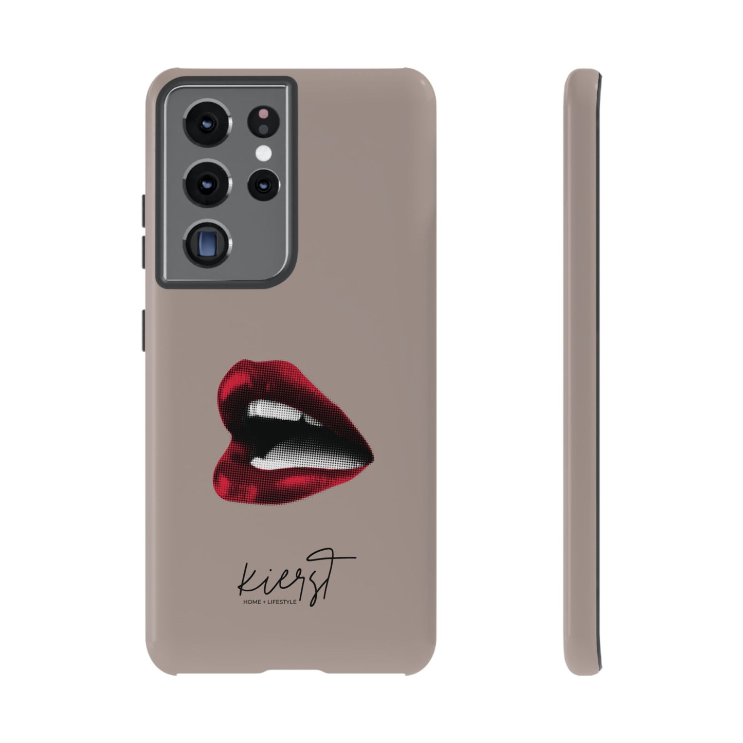 Retro Red Lips Samsung Galaxy Case | Pop Art, Luxe Feel