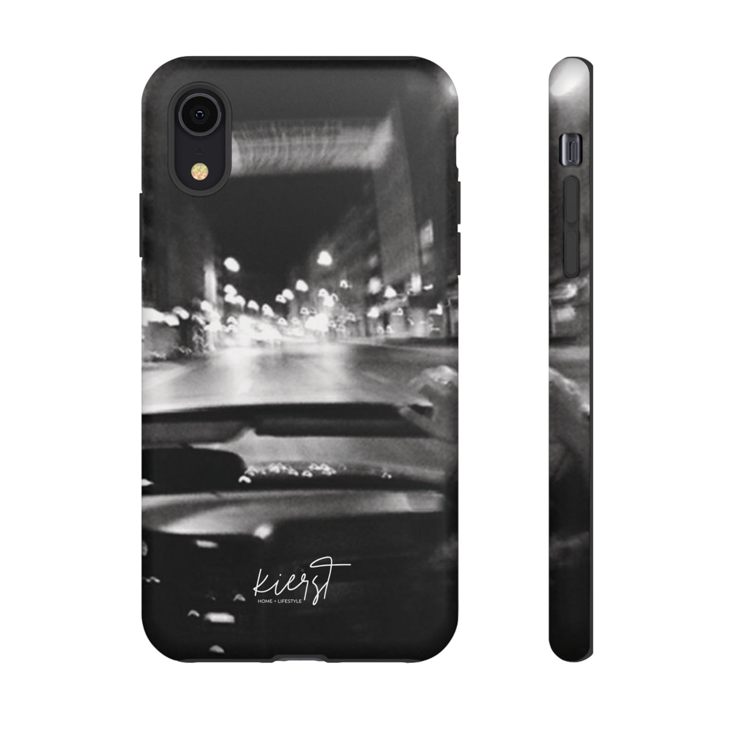 Faded Summer Nights iPhone Case | A Cinematic Blur of City Lights and Nostalgia