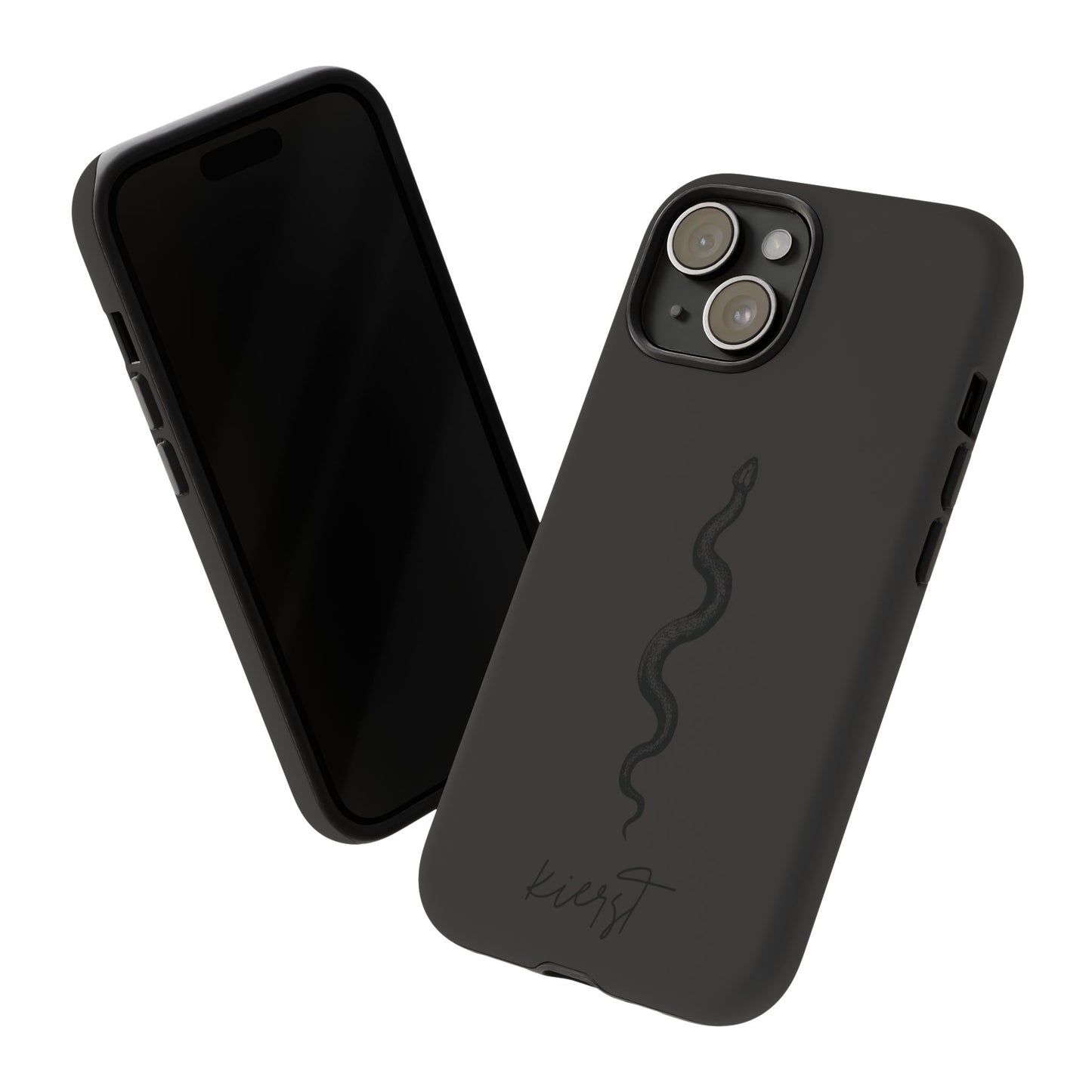 Long Black Snake iPhone Case | Subtle Edge, Quiet Power