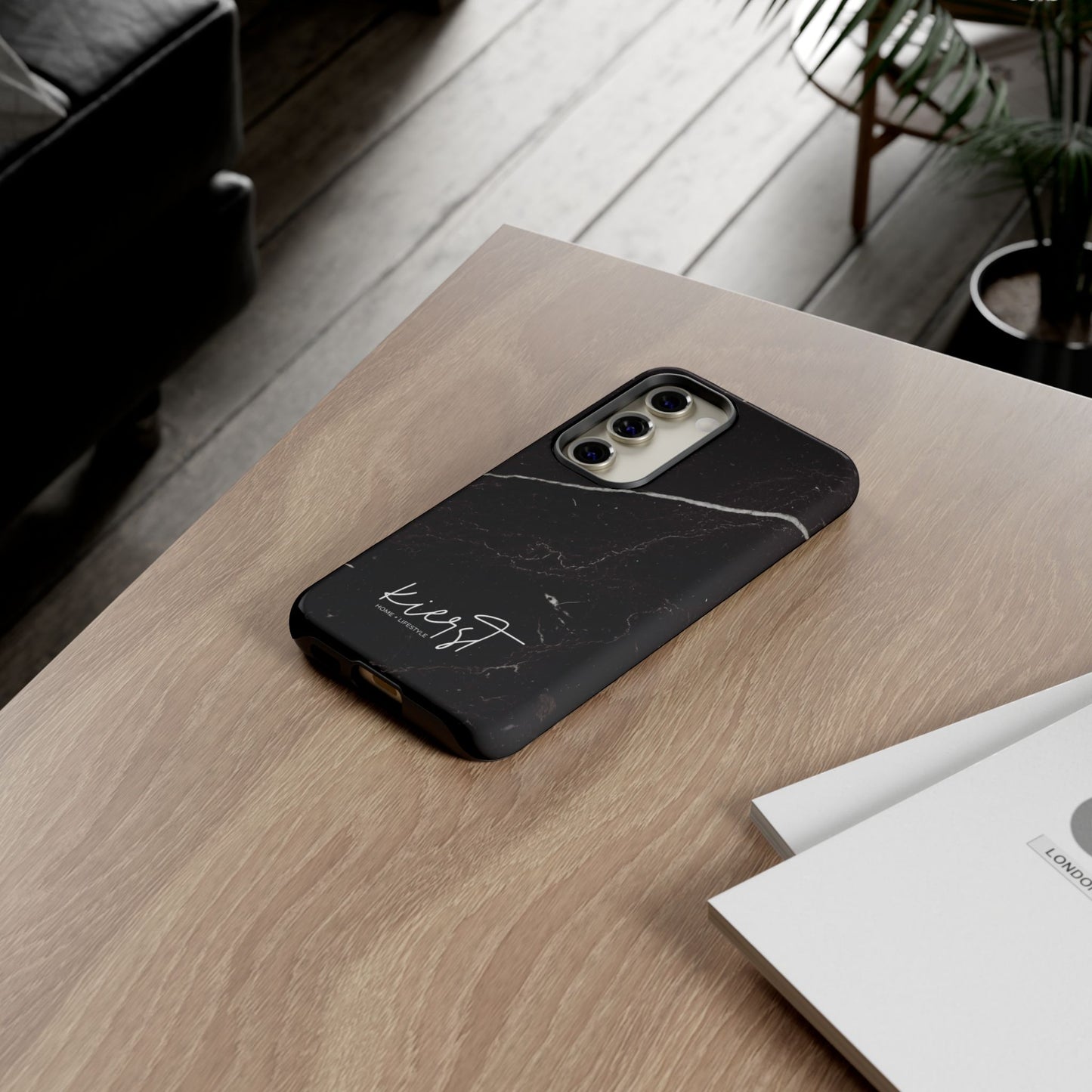 Black Marble Samsung Galaxy Phone Case | Elevated Protection Meets Timeless Design