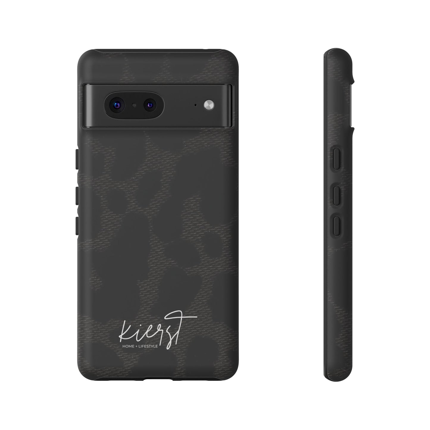 Black Leopard Google Pixel Phone Case | Striking Neutral, Wild Edge
