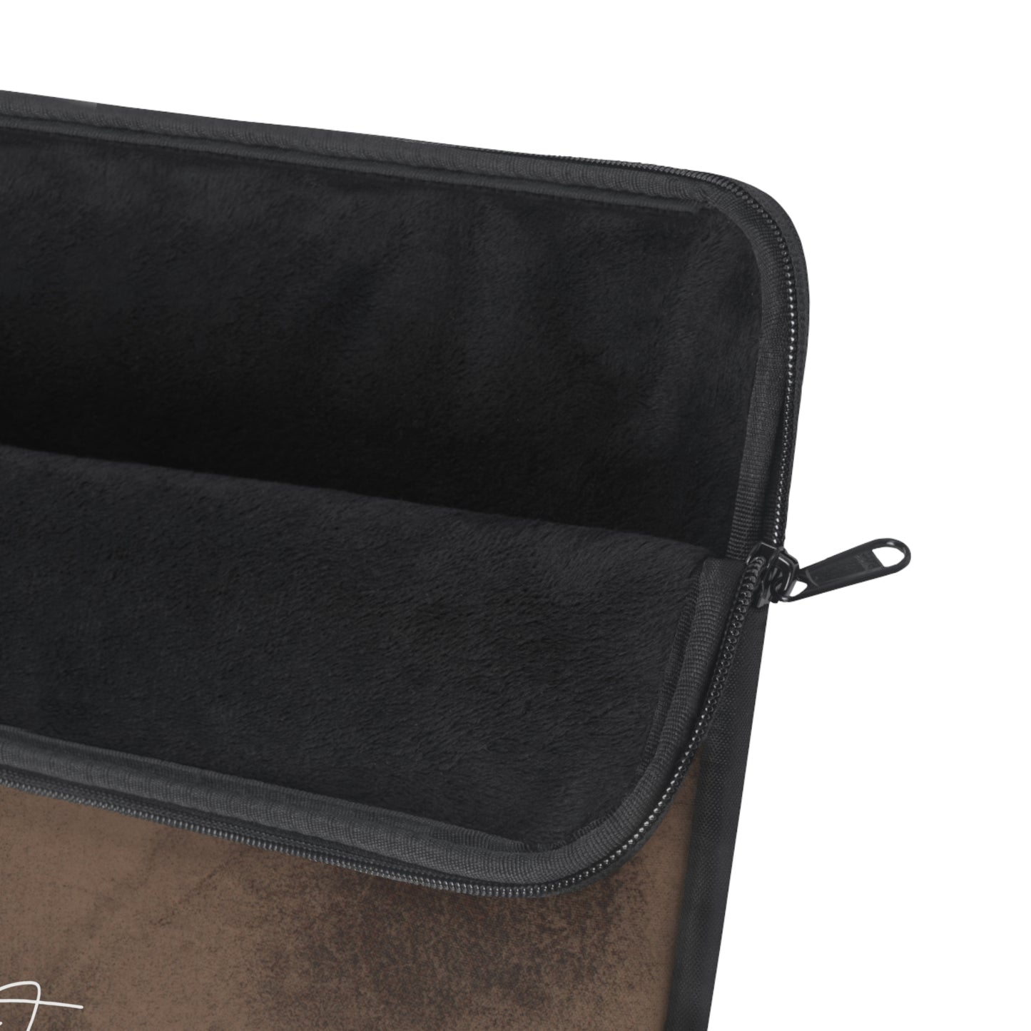 Brown Abstract Laptop Sleeve